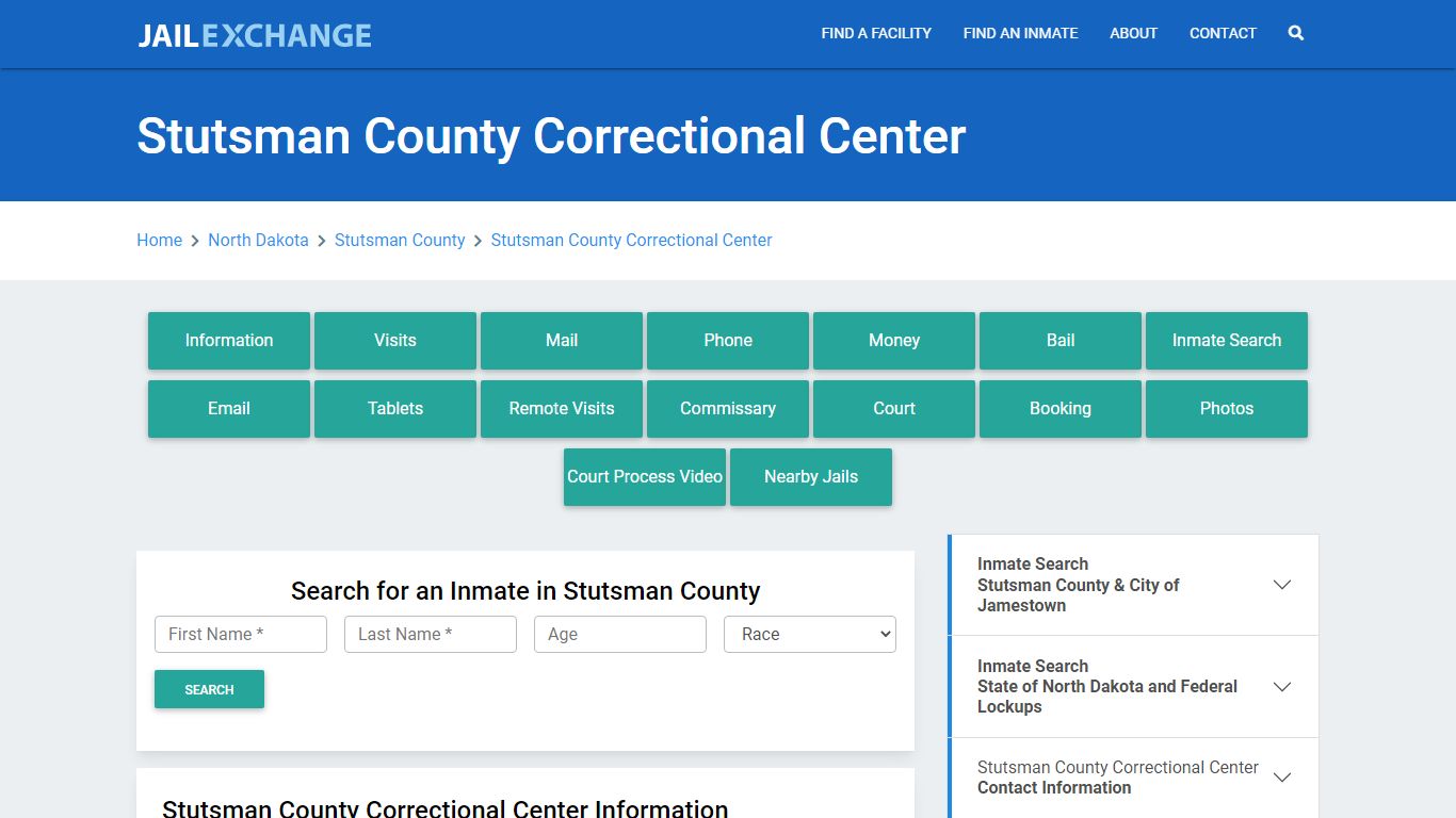 Stutsman County Correctional Center - Jail Exchange